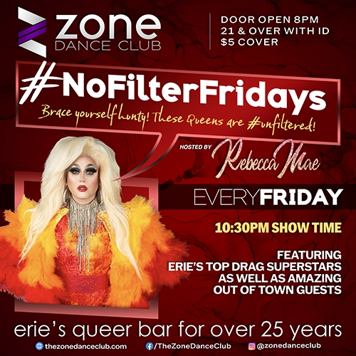 #NoFilterFriday Drag Show at the Zone