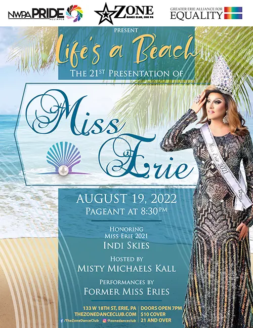 Miss Erie 2022 - Life's a Beach