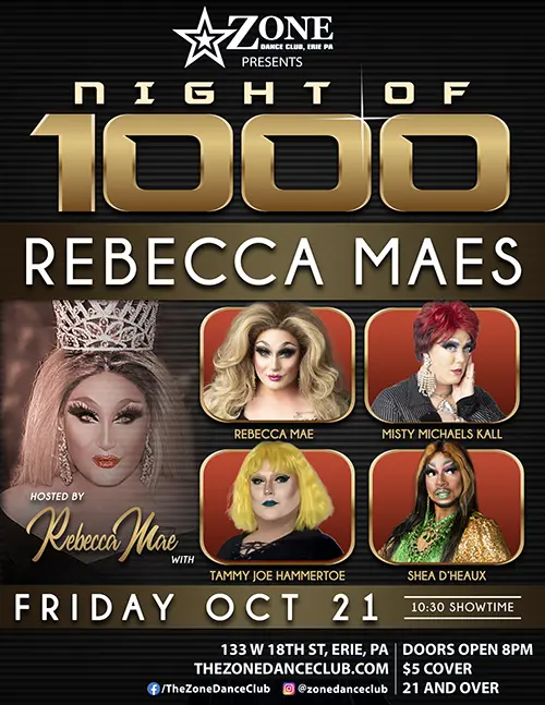 Night of 1000 Rebecca Maes
