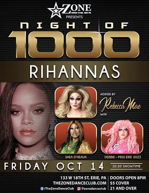 Night of 1000 Rihannas