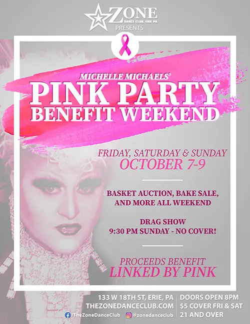 Pink Party Benefit Weekend