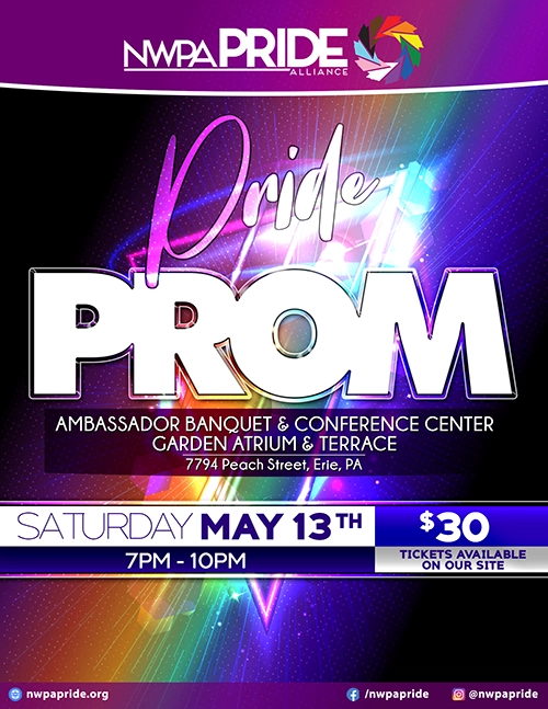 NWPA Pride Alliance presents<br>
Pride Prom