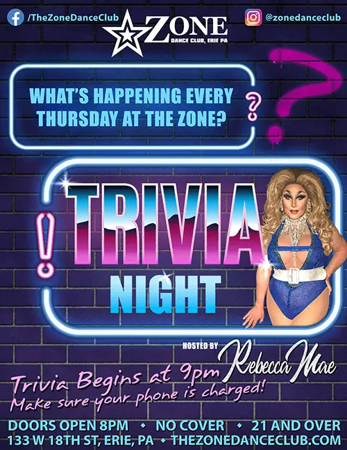 Thursday Trivia Night with Rebecca Mae