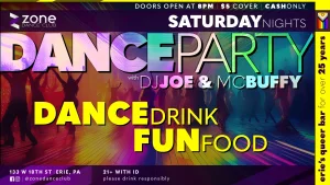 Saturday Dance Party at the Zone