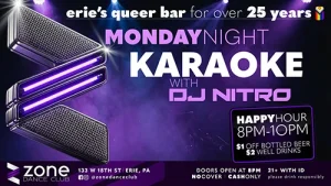 Monday Night Karaoke at the Zone
