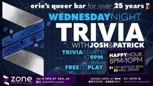Wednesday Night Trivia at the Zone